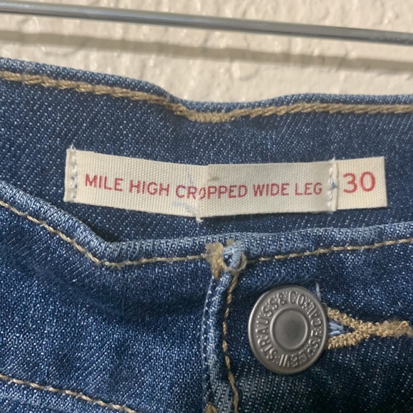 Mile high cropped jeans Levi’s - Picture 2 of 16